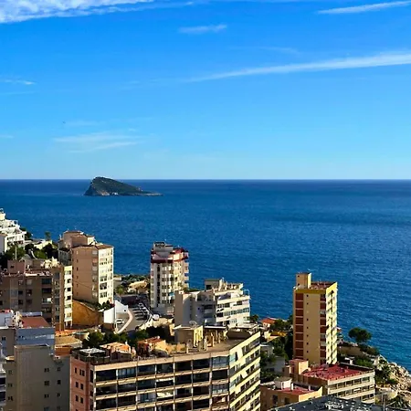Atico En La Cala De Villajoyosa Benidorm Vista Al Mar Exterior foto