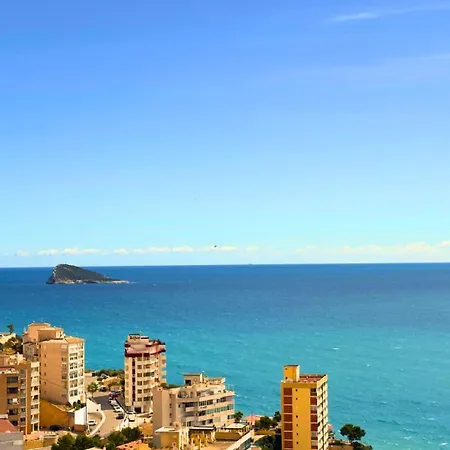 Atico En La Cala De Villajoyosa Benidorm Vista Al Mar Exterior foto