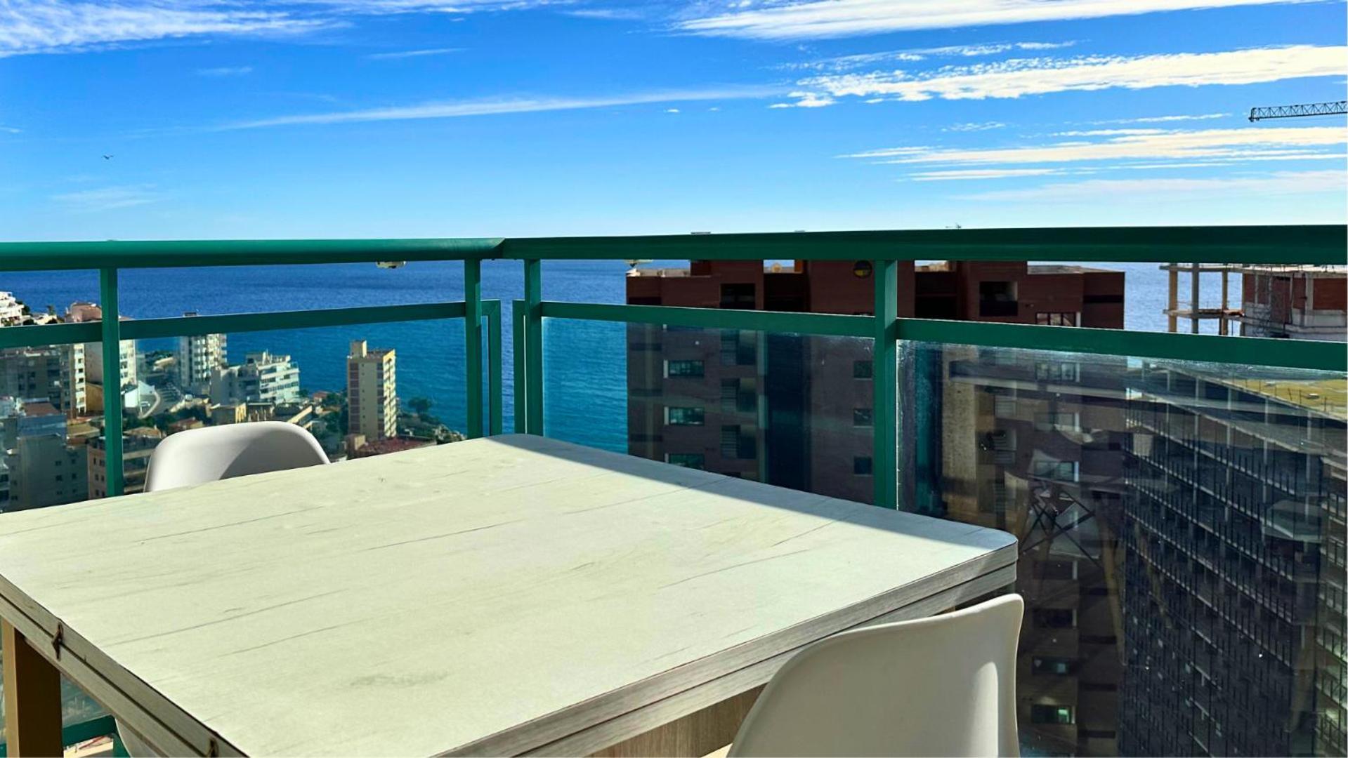 Atico En La Cala De Benidorm Vista Al Mar Apartment *